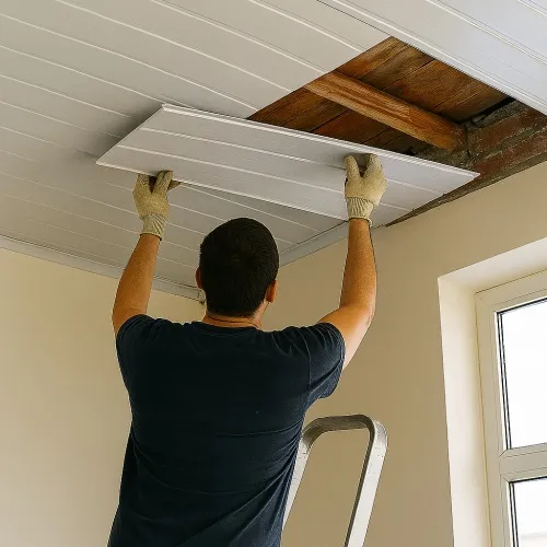 Imagem ilustrativa de Instalação de forro PVC residencial